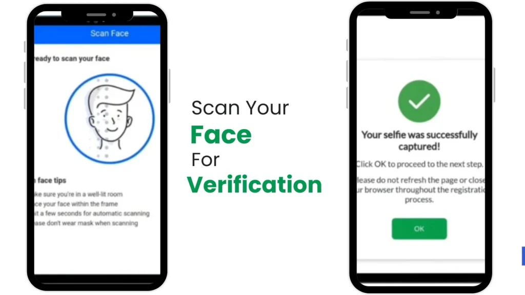 Smart SIM Registration Online Official 4 Scan face clearly for identity verification